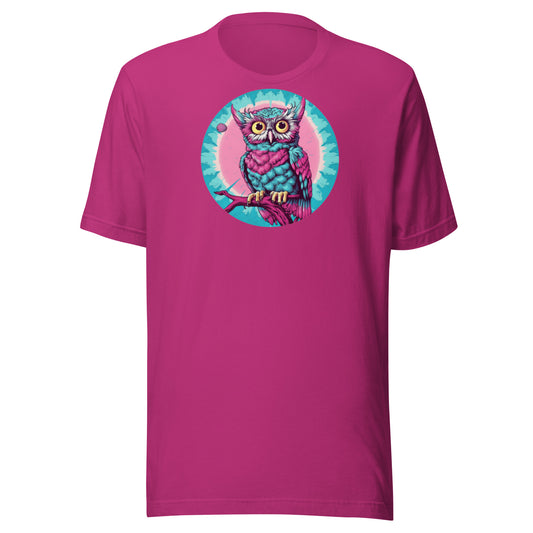 Owl Shirt, Halloween Owl Shirt, Aesthetic Nature Lover Shirt, Comfy Graphic Bird Shirt, Short Sleeve Summer Vibes Shirt