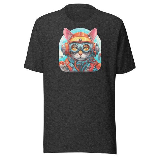 Astronaut Cat Shirt, Cat Lover Shirt, Aesthetic Funny Cat Space Shirt, Graphic Design Animal Lover Shirt, Summer Vibes Shirt